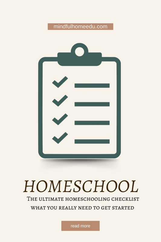 The Ultimate Homeschooling Checklist: What You Really Need to Get Started