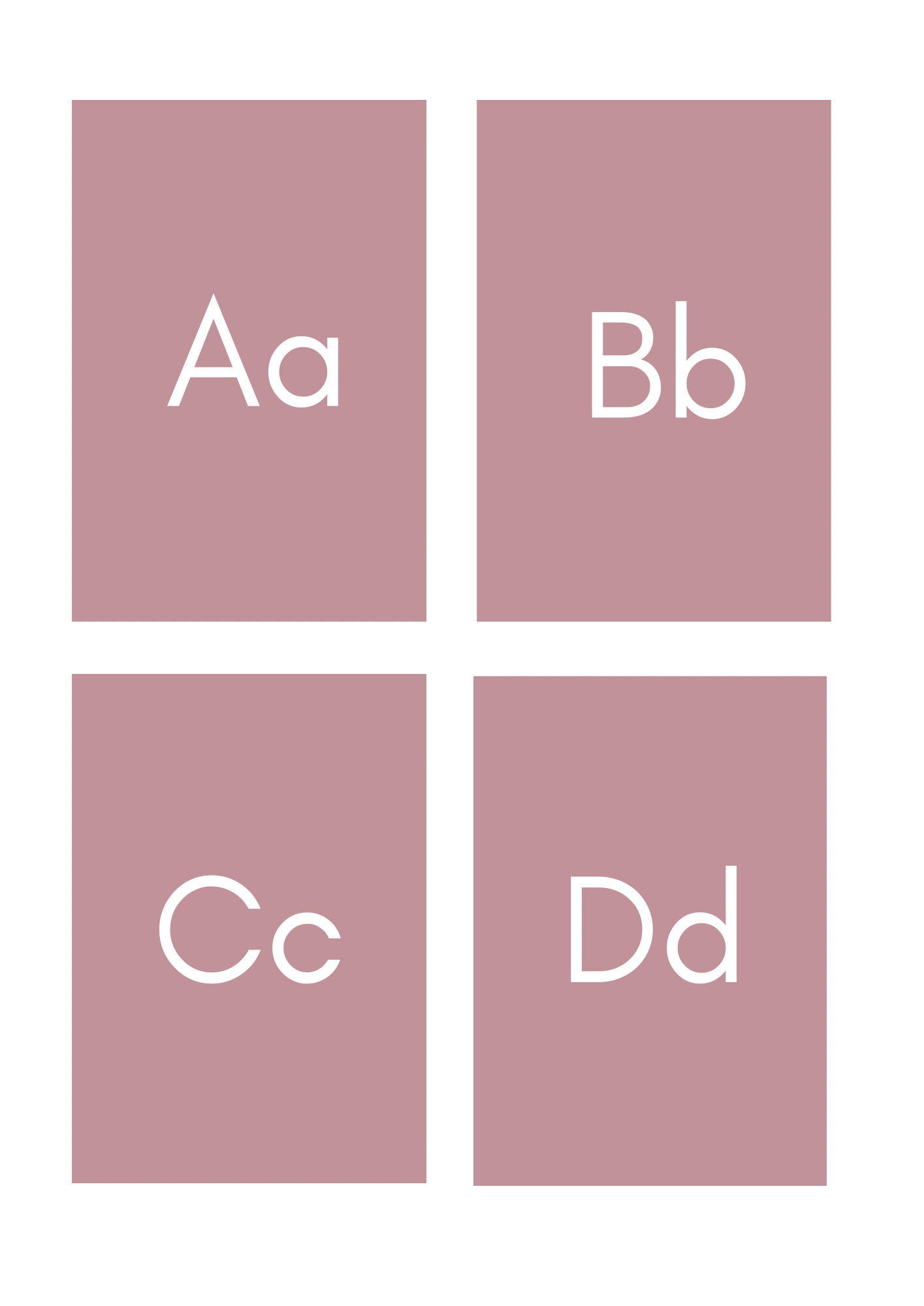 Alphabet Flashcards