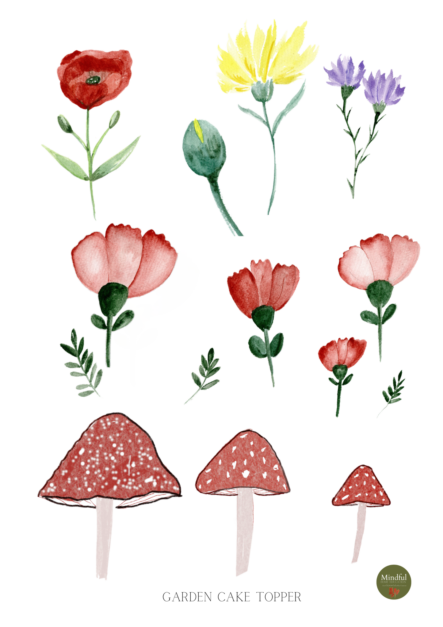 Garden Paper Decorations