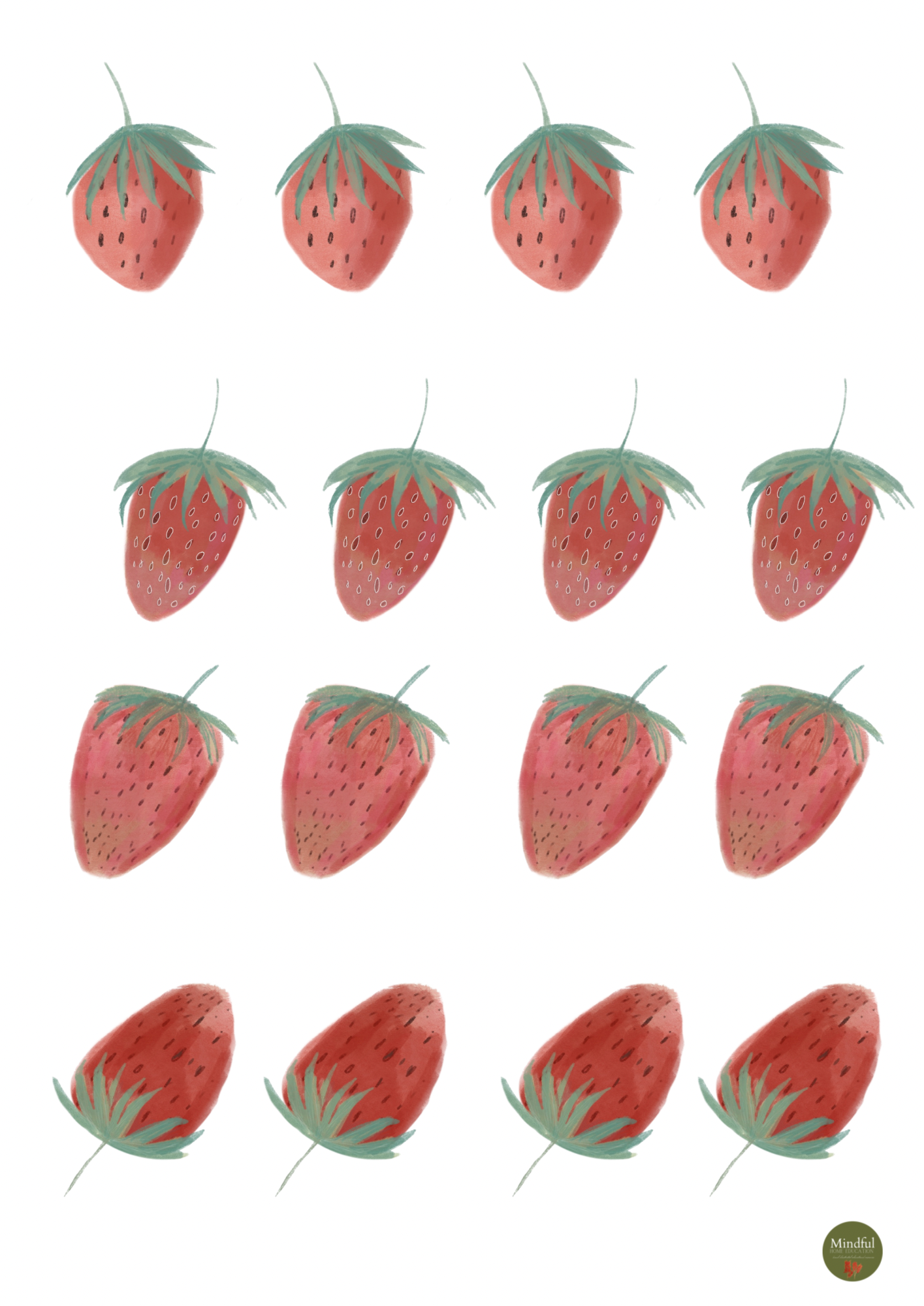 Strawberry: Counting 1-10