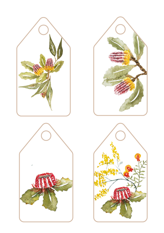 Floral Swing Tags | Digital Download