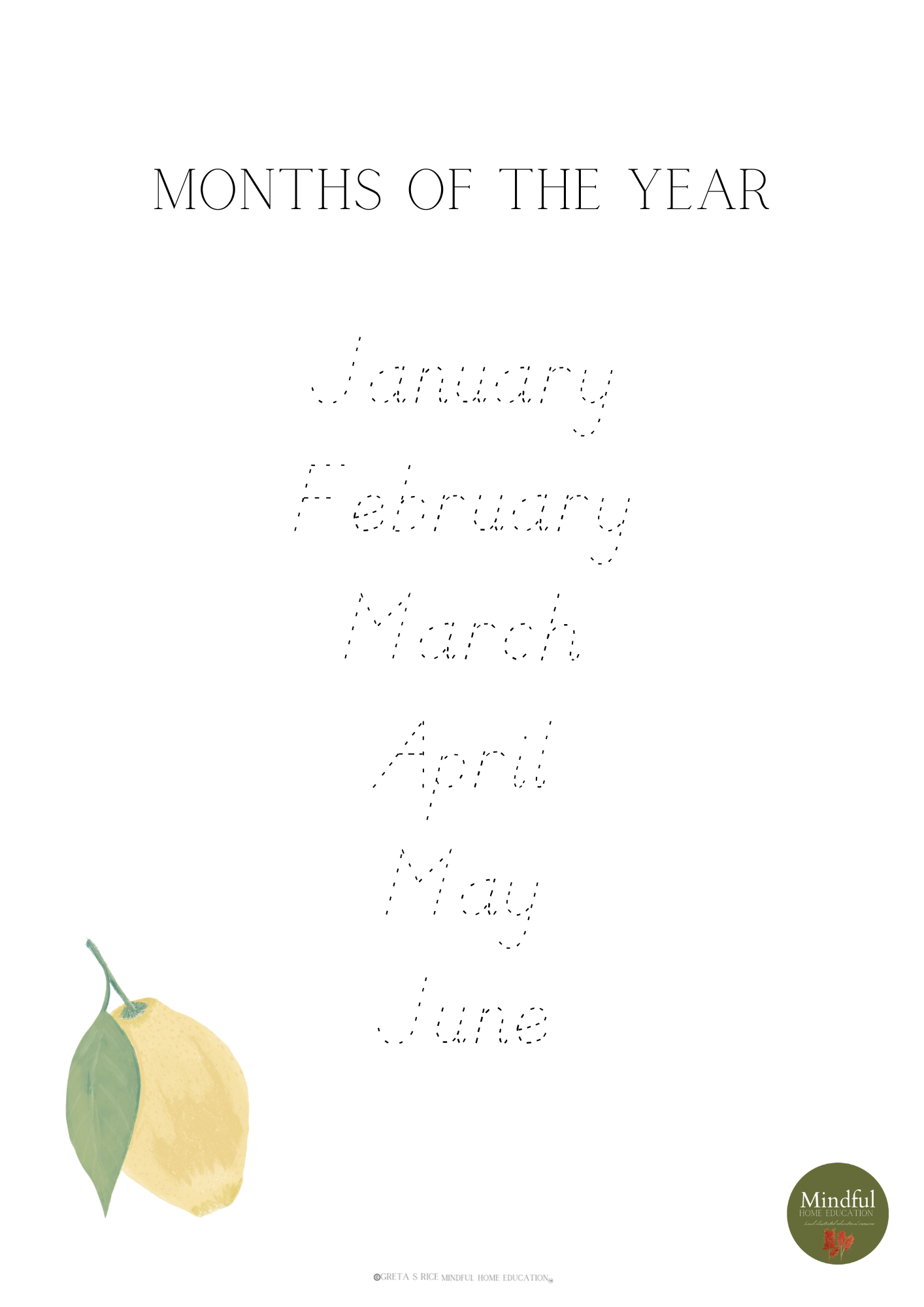 Tracing Workbook - Alphabet, Days of the Week, Months of the Year + more