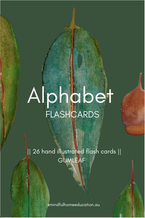 Alphabet Flashcards - ART EDITION