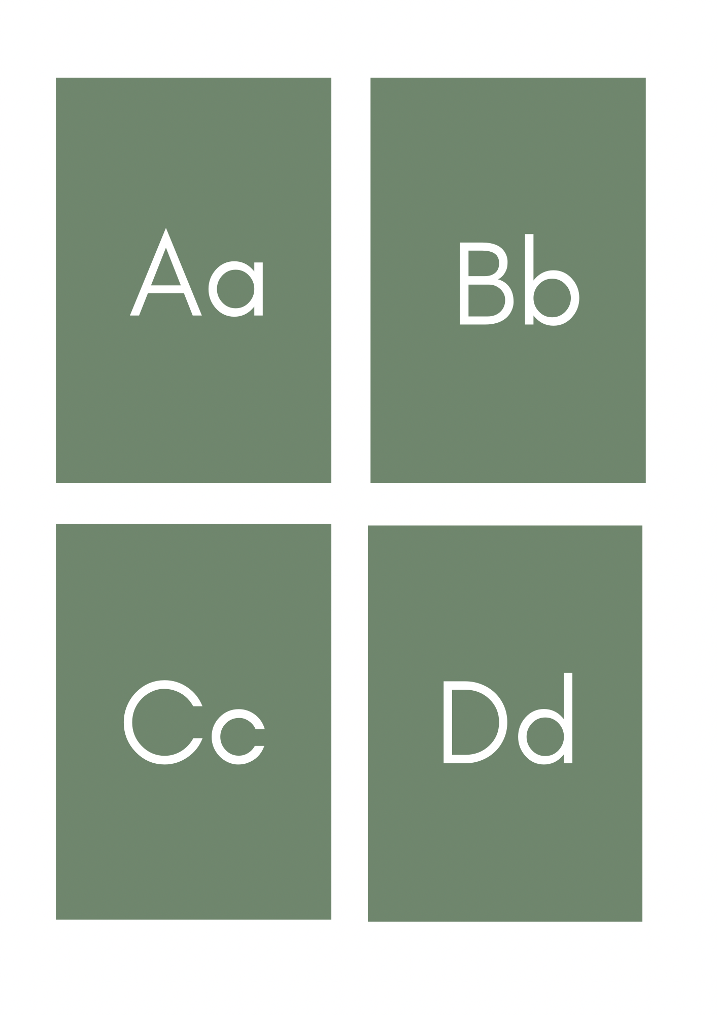 Alphabet Flashcards