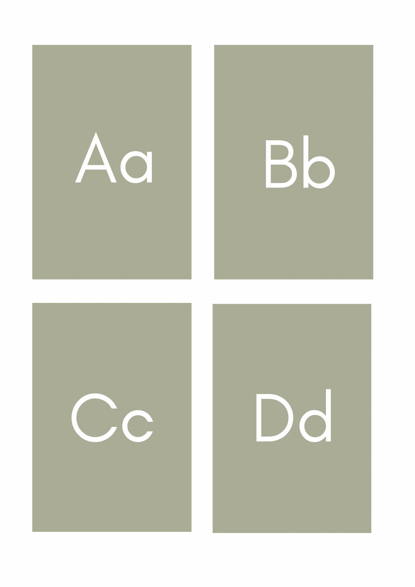 Alphabet Flashcards