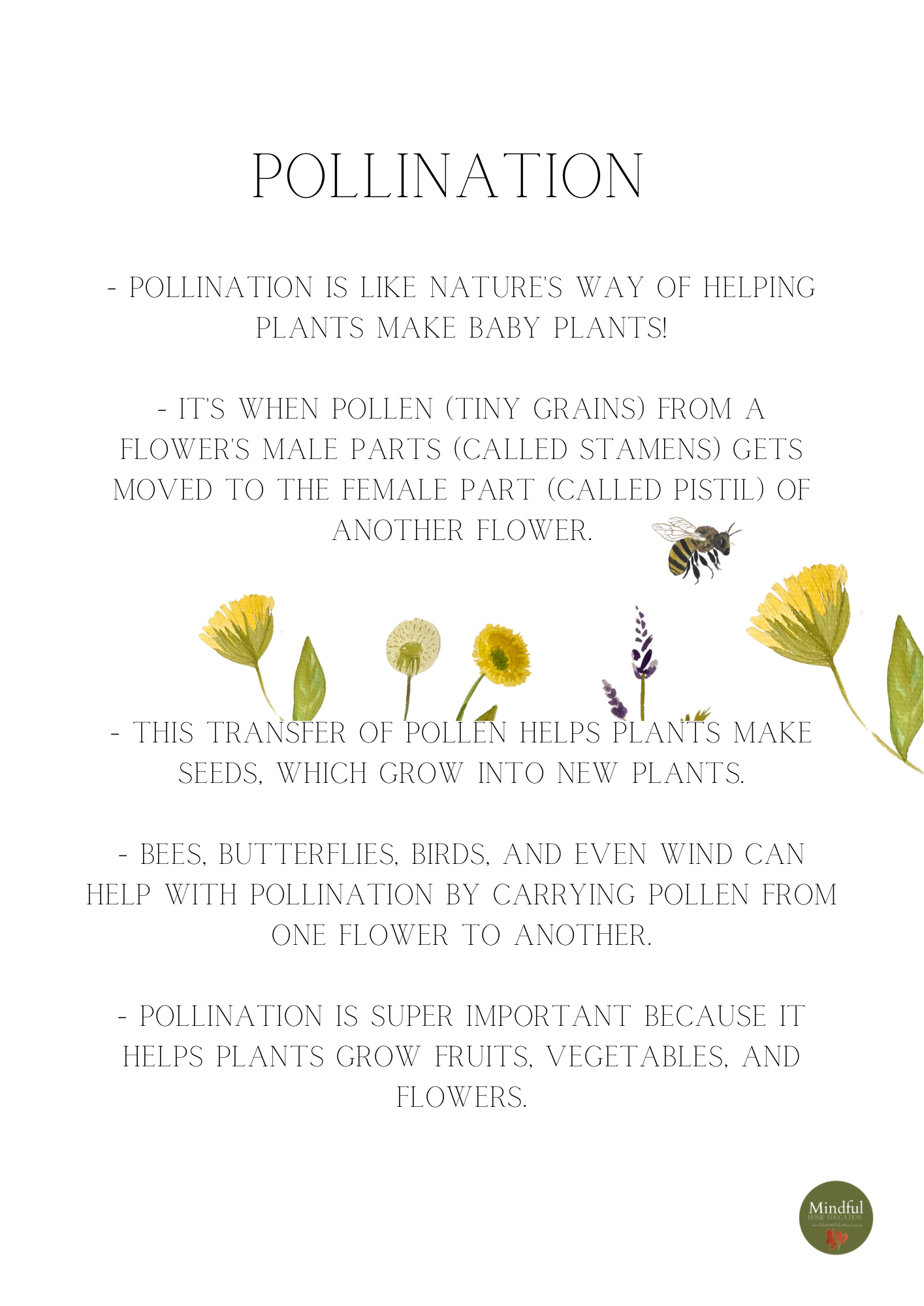 A FREE PRINTABLE - WORLD BEE DAY 2024