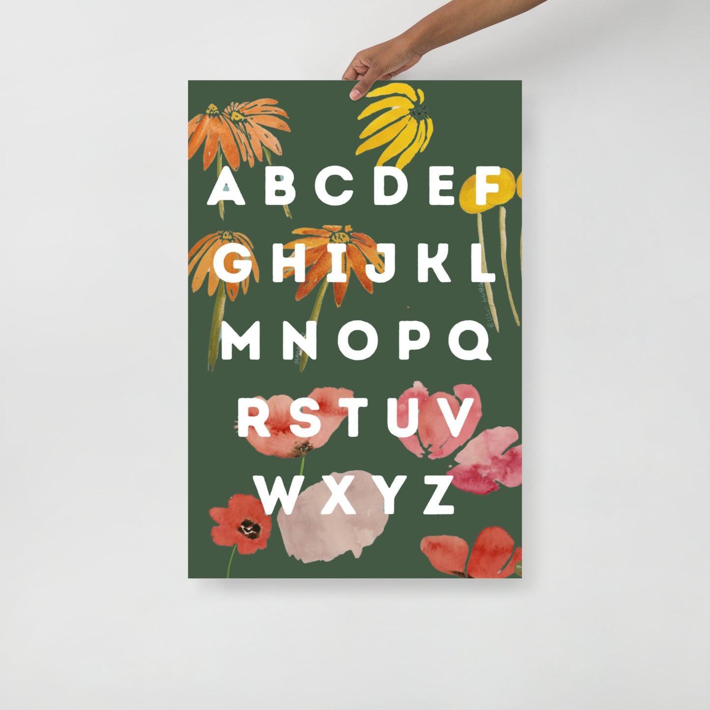 Alphabet Poster - Children’s Education Art